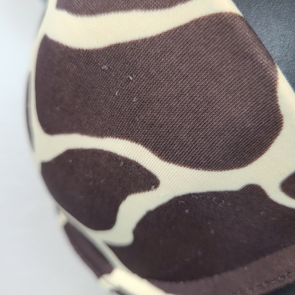 Giraffe Print Bikini Victoria Secret Sm/34B - Picture 3 of 10